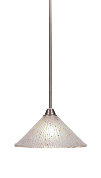 Toltec Lighting - 3401-BN-701 - One Light Pendant - Paramount - Brushed Nickel