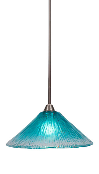 Toltec Lighting - 3401-BN-715 - One Light Pendant - Paramount - Brushed Nickel