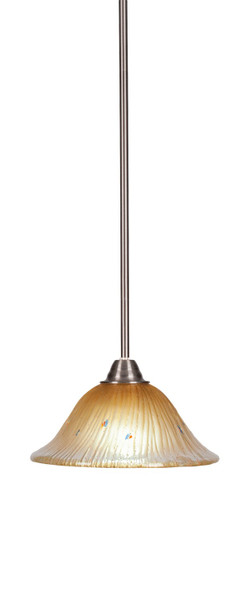 Toltec Lighting - 3401-BN-730 - One Light Mini Pendant - Paramount - Brushed Nickel