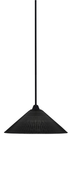 Toltec Lighting - 3401-MB-4019 - One Light Mini Pendant - Paramount - Matte Black
