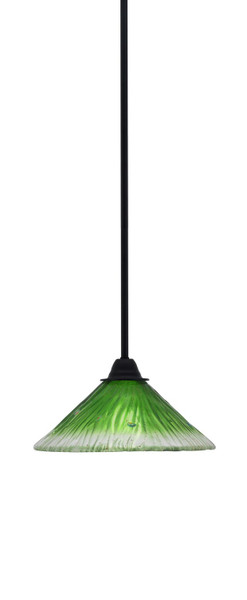 Toltec Lighting - 3401-MB-437 - One Light Mini Pendant - Paramount - Matte Black
