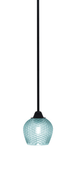 Toltec Lighting - 3401-MB-4605 - One Light Mini Pendant - Paramount - Matte Black