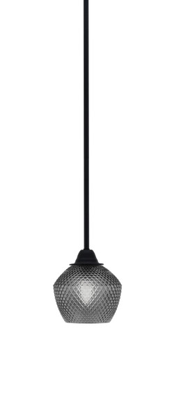 Toltec Lighting - 3401-MB-4622 - One Light Mini Pendant - Paramount - Matte Black