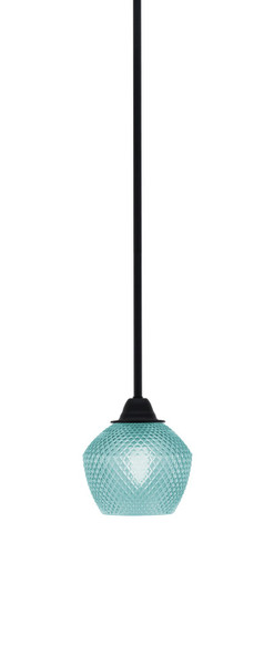 Toltec Lighting - 3401-MB-4625 - One Light Mini Pendant - Paramount - Matte Black