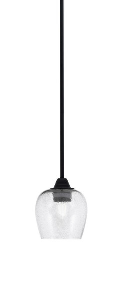 Toltec Lighting - 3401-MB-4812 - One Light Mini Pendant - Paramount - Matte Black