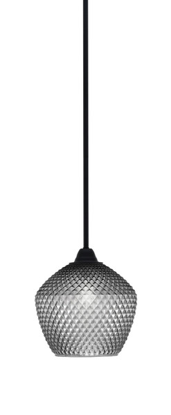 Toltec Lighting - 3401-MB-4922 - One Light Mini Pendant - Paramount - Matte Black