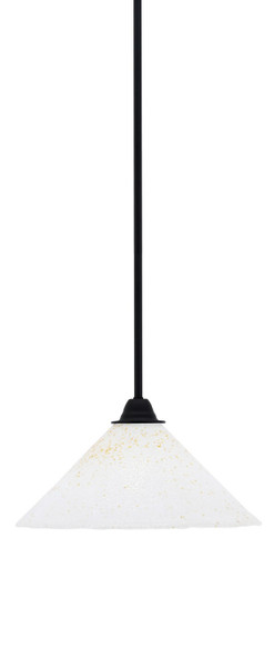 Toltec Lighting - 3401-MB-702 - One Light Mini Pendant - Paramount - Matte Black