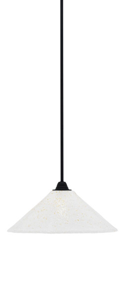 Toltec Lighting - 3401-MB-714 - One Light Mini Pendant - Paramount - Matte Black
