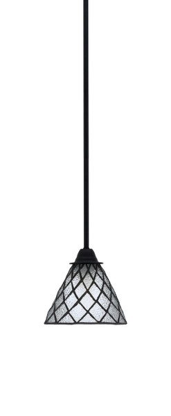Toltec Lighting - 3401-MB-9185 - One Light Mini Pendant - Paramount - Matte Black