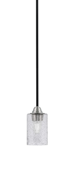Toltec Lighting - 3401-MBBN-3002 - One Light Mini Pendant - Paramount - Matte Black & Brushed Nickel