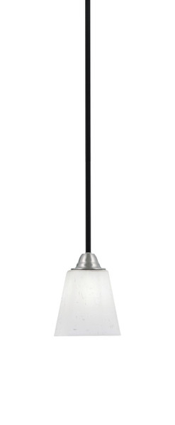 Toltec Lighting - 3401-MBBN-460 - One Light Mini Pendant - Paramount - Matte Black & Brushed Nickel
