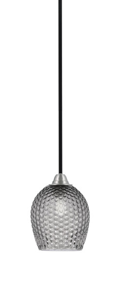 Toltec Lighting - 3401-MBBN-4902 - One Light Mini Pendant - Paramount - Matte Black & Brushed Nickel