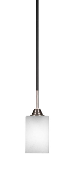 Toltec Lighting - 3401-MBBN-531 - One Light Mini Pendant - Paramount - Matte Black & Brushed Nickel