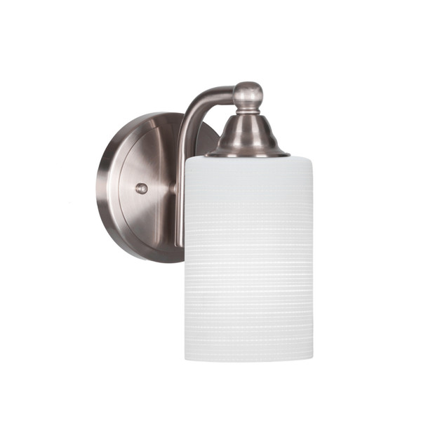 Toltec Lighting - 3421-BN-4061 - One Light Wall Sconce - Paramount - Brushed Nickel