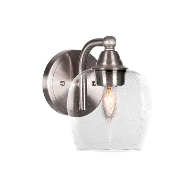 Toltec Lighting - 3421-BN-4810 - One Light Wall Sconce - Paramount - Brushed Nickel