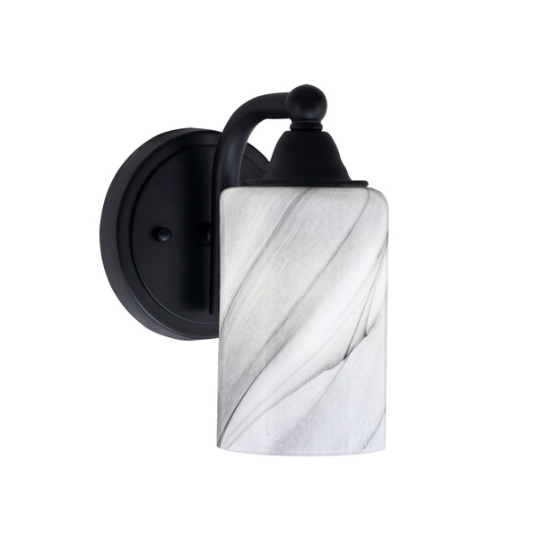 Toltec Lighting - 3421-MB-3009 - One Light Wall Sconce - Paramount - Matte Black
