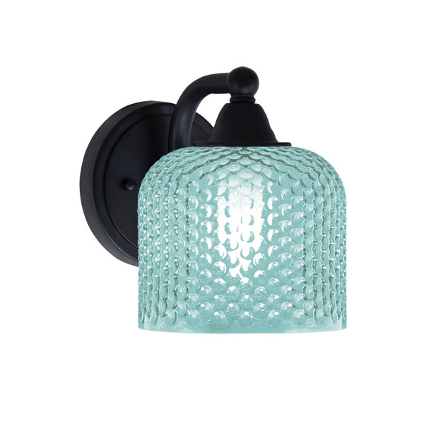 Toltec Lighting - 3421-MB-4615 - One Light Wall Sconce - Paramount - Matte Black