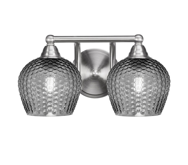 Toltec Lighting - 3422-BN-4602 - Two Light Bath Bar - Paramount - Brushed Nickel
