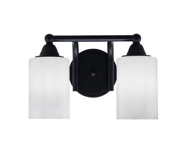 Toltec Lighting - 3422-MB-3001 - Two Light Bath Bar - Paramount - Matte Black