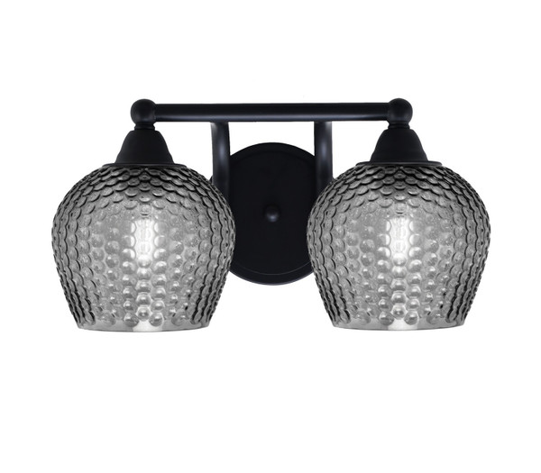 Toltec Lighting - 3422-MB-4602 - Two Light Bath Bar - Paramount - Matte Black