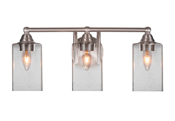 Toltec Lighting - 3423-BN-530 - Three Light Bath Bar - Paramount - Brushed Nickel