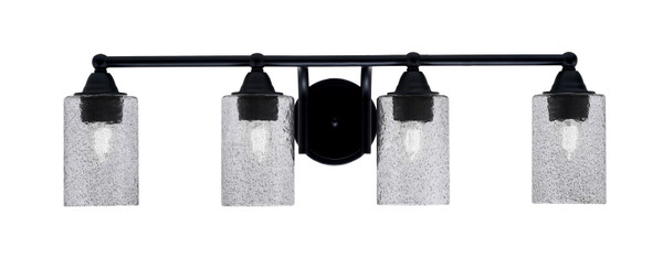 Toltec Lighting - 3424-MB-3002 - Four Light Bath Bar - Paramount - Matte Black