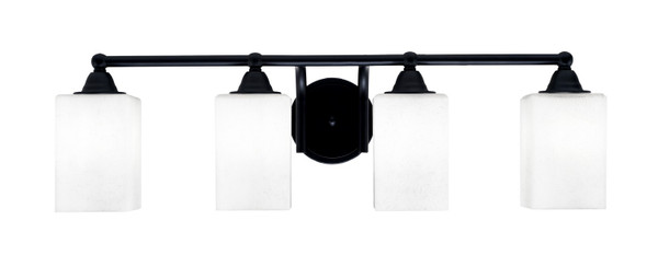 Toltec Lighting - 3424-MB-531 - Four Light Bath Bar - Paramount - Matte Black
