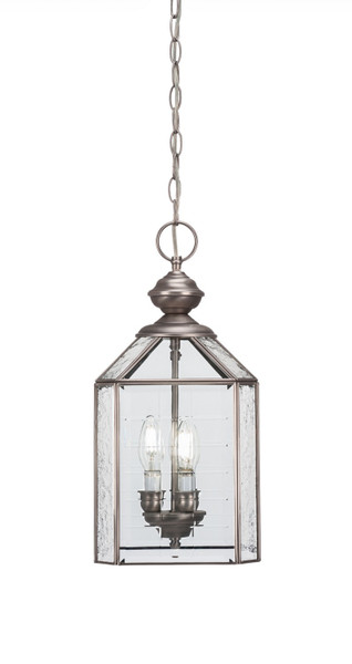 Toltec Lighting - 345-BN - Three Light Pendant - Pendant - Brushed Nickel