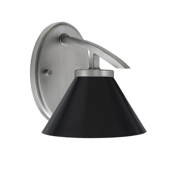 Toltec Lighting - 3720-GP-421-MB - One Light Wall Sconce - Kurve - Graphite