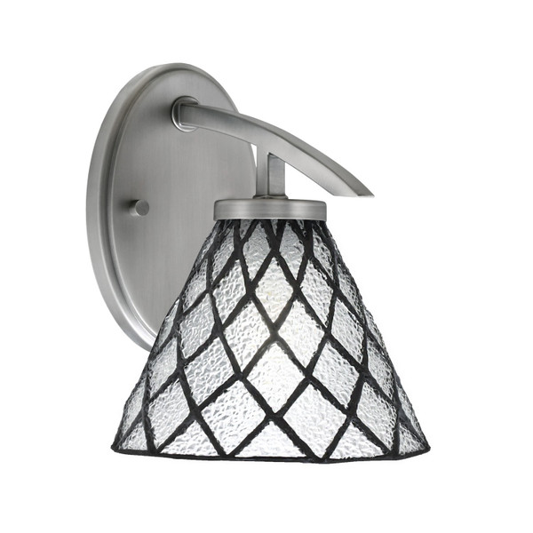 Toltec Lighting - 3720-GP-9185 - One Light Wall Sconce - Kurve - Graphite