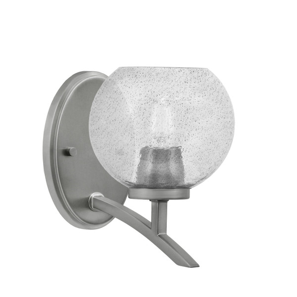 Toltec Lighting - 3721-GP-4102 - One Light Wall Sconce - Kurve - Graphite