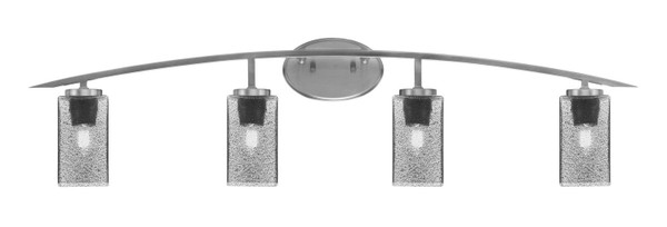 Toltec Lighting - 3724-GP-542 - Four Light Bath Bar - Kurve - Graphite