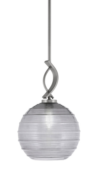 Toltec Lighting - 3901-GP-5122 - One Light Mini Pendant - Cavella - Graphite
