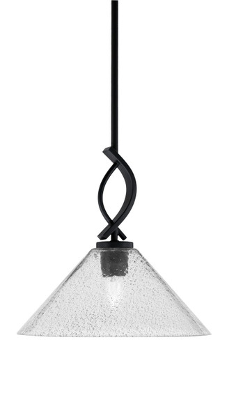 Toltec Lighting - 3901-MB-2122 - One Light Mini Pendant - Cavella - Matte Black