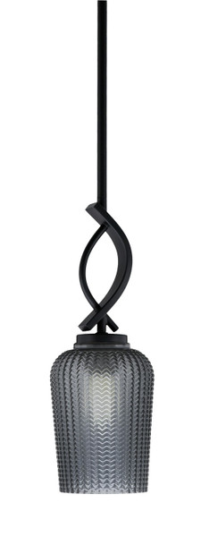 Toltec Lighting - 3901-MB-4252 - One Light Mini Pendant - Cavella - Matte Black