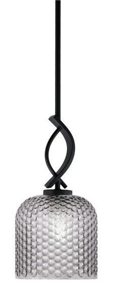Toltec Lighting - 3901-MB-4912 - One Light Mini Pendant - Cavella - Matte Black