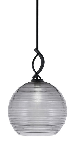 Toltec Lighting - 3901-MB-5132 - One Light Mini Pendant - Cavella - Matte Black