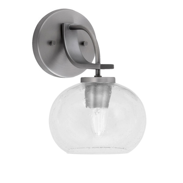 Toltec Lighting - 3911-GP-202 - One Light Wall Sconce - Cavella - Graphite