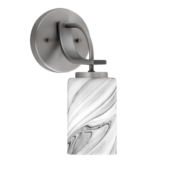 Toltec Lighting - 3911-GP-3009 - One Light Wall Sconce - Cavella - Graphite