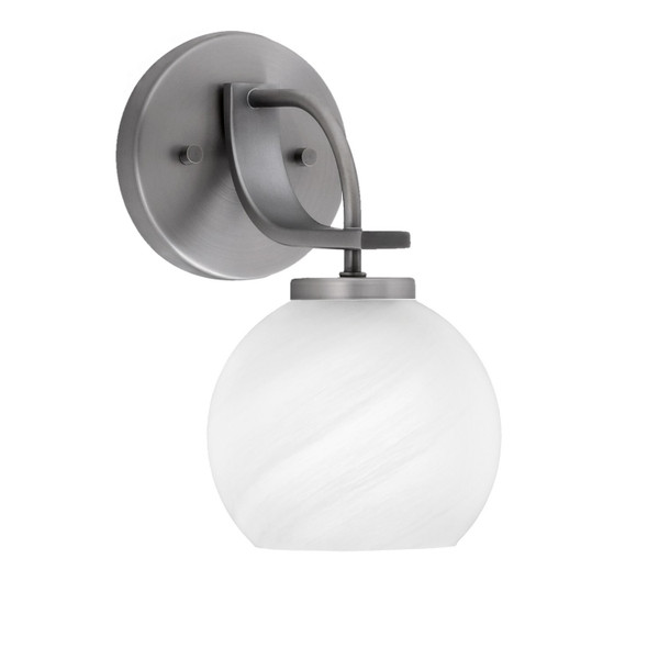 Toltec Lighting - 3911-GP-4101 - One Light Wall Sconce - Cavella - Graphite