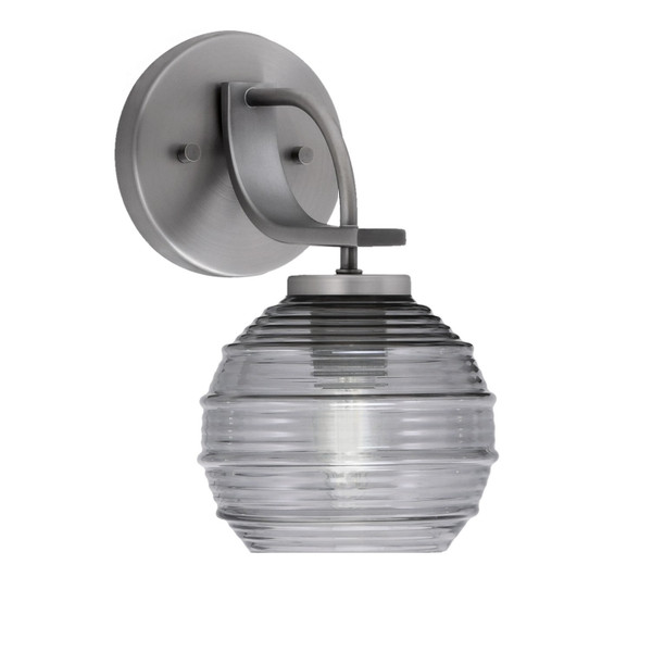 Toltec Lighting - 3911-GP-5112 - One Light Wall Sconce - Cavella - Graphite