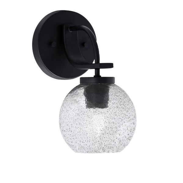 Toltec Lighting - 3911-MB-4102 - One Light Wall Sconce - Cavella - Matte Black