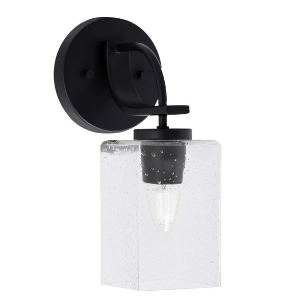 Toltec Lighting - 3911-MB-530 - One Light Wall Sconce - Cavella - Matte Black