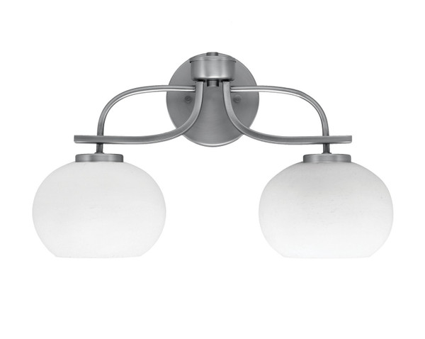 Toltec Lighting - 3912-GP-212 - Two Light Bath Bar - Cavella - Graphite