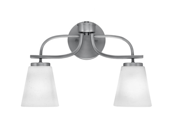 Toltec Lighting - 3912-GP-460 - Two Light Bath Bar - Cavella - Graphite