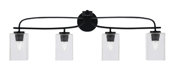 Toltec Lighting - 3914-MB-530 - Four Light Bath Bar - Cavella - Matte Black