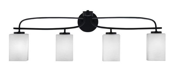 Toltec Lighting - 3914-MB-531 - Four Light Bath Bar - Cavella - Matte Black