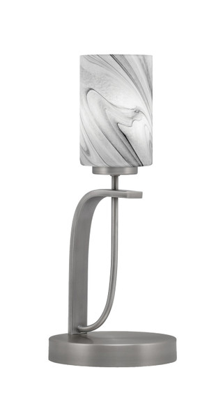 Toltec Lighting - 39-GP-3009 - One Light Table Lamp - Cavella - Graphite