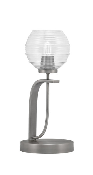 Toltec Lighting - 39-GP-5110 - One Light Table Lamp - Cavella - Graphite