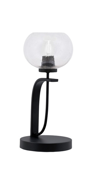 Toltec Lighting - 39-MB-202 - One Light Table Lamp - Cavella - Matte Black